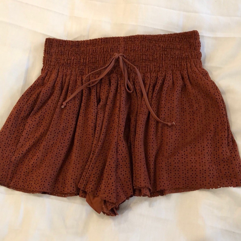 Zara Suede Shorts